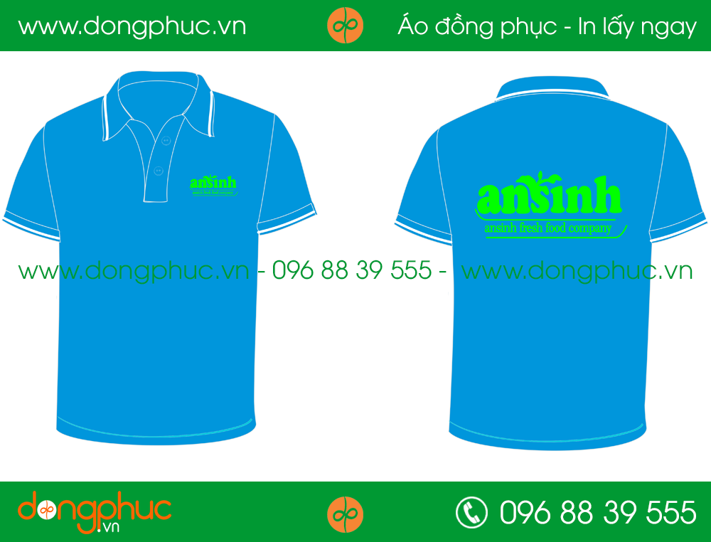 Áo phông đồng phục công ty Ansinh